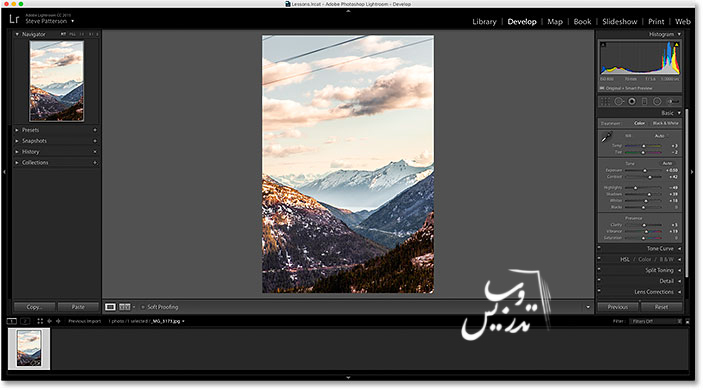 آموزش کار با Lightroom در فتوشاپ