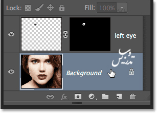 افزایش جذابیت به چشمها در فتوشاپ
