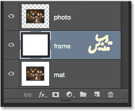 ایجاد قاب عکس در فتوشاپ