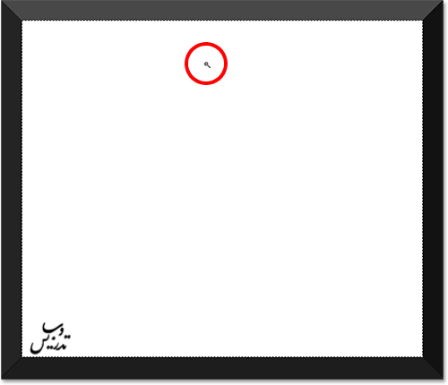 ایجاد قاب عکس در فتوشاپ