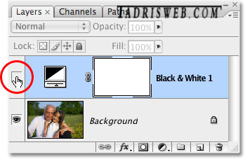 تبدیل عکس به تصویر سیاه و سفید با کمک لایه ی تنظیمی سیاه و سفید در فتوشاپ
