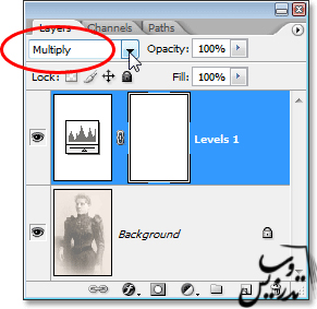 نوع ترکیبی لایه ی Multiply در فتوشاپ