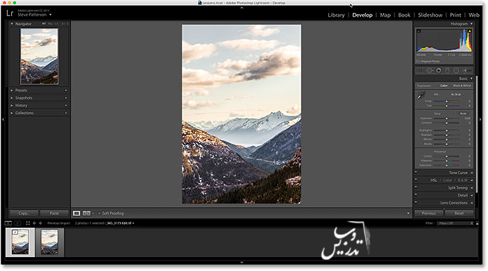 آموزش کار با Lightroom در فتوشاپ