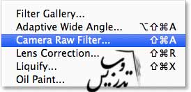 فیلتر های Camera raw در فتوشاپ