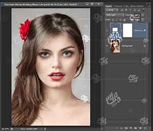 آموزش فتوشاپ تبدیل پرتره به سفیدبرفی