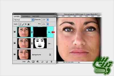 آموزش فتوشاپ روتوش سریع