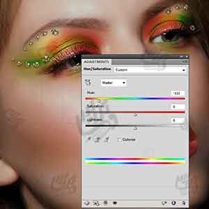 چگونه با فتوشاپ یک آرایش خلاقانه انجام دهیم